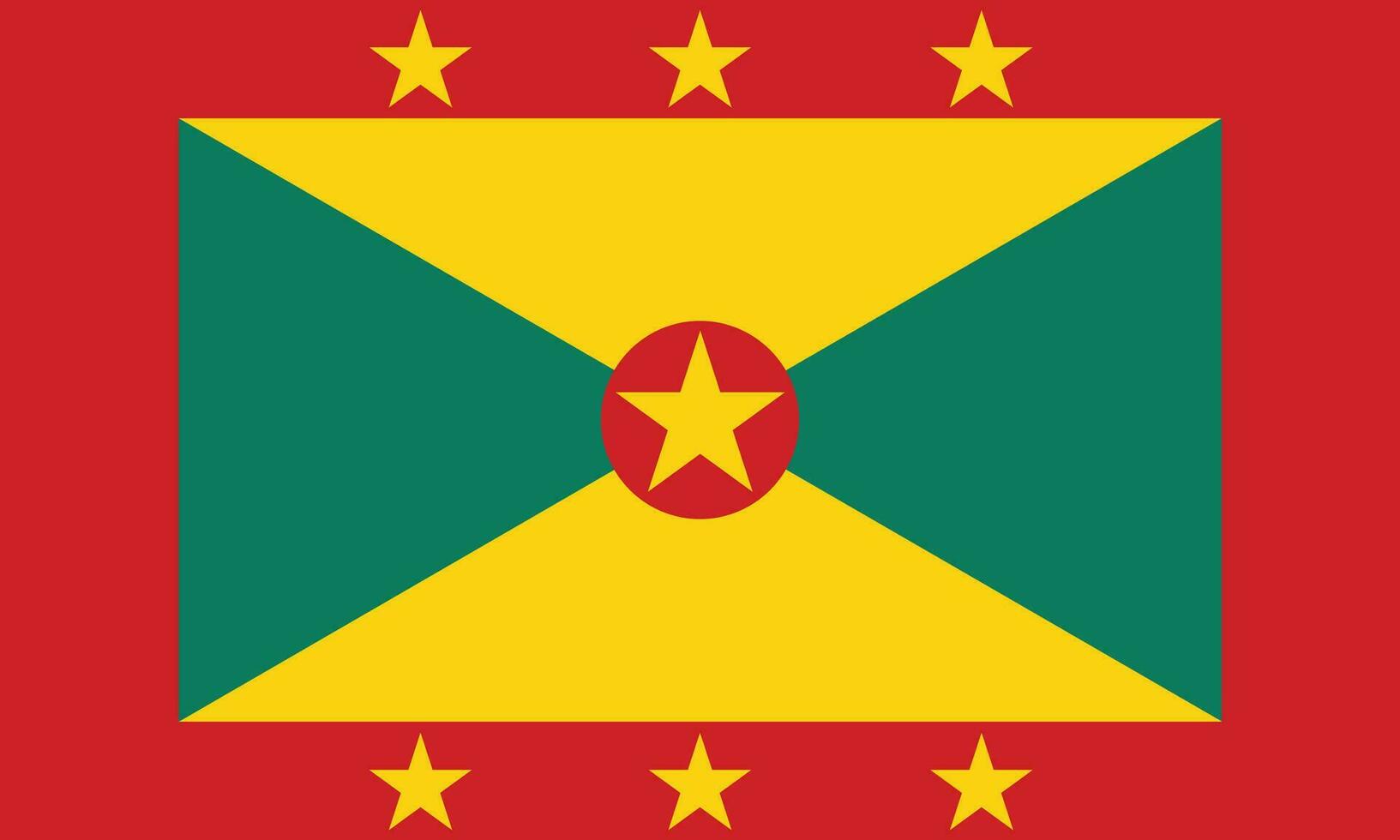 grenada bandiera. bandiera di grenada vettore