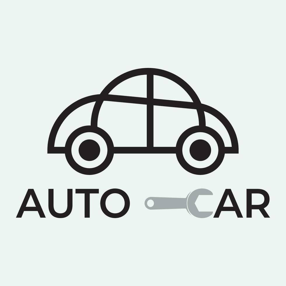 vettore del modello di logo auto auto