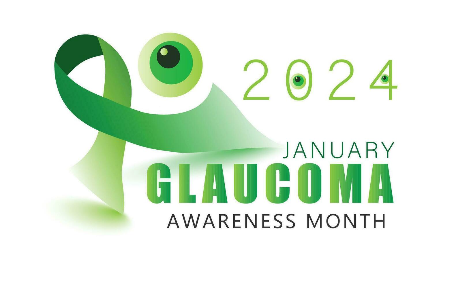 glaucoma consapevolezza mese. sfondo, striscione, carta, manifesto, modello. vettore illustrazione.