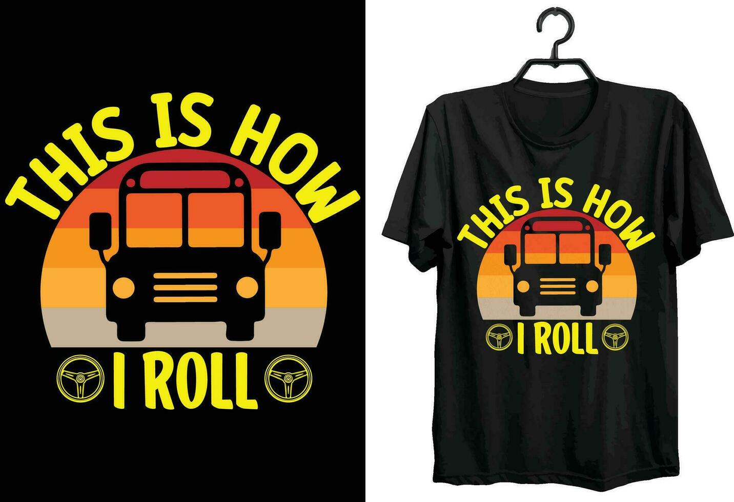 scuola autobus autista maglietta design. divertente regalo articolo scuola autobus autista maglietta design per tutti autobus autisti vettore