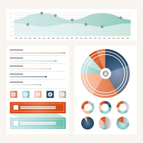 Illustrazione infografica vettoriale