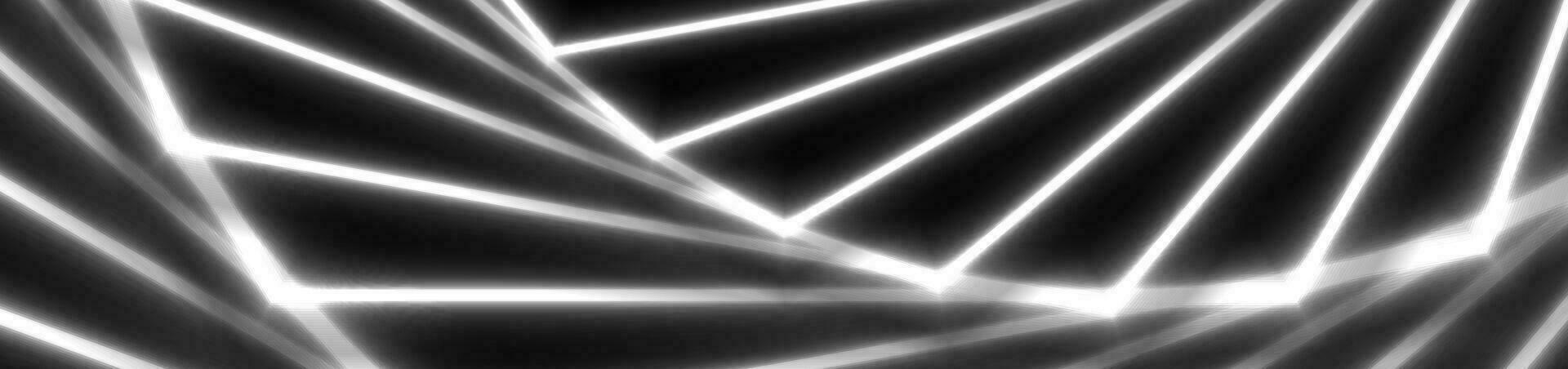 bianca laser Linee astratto hi-tech sfondo vettore