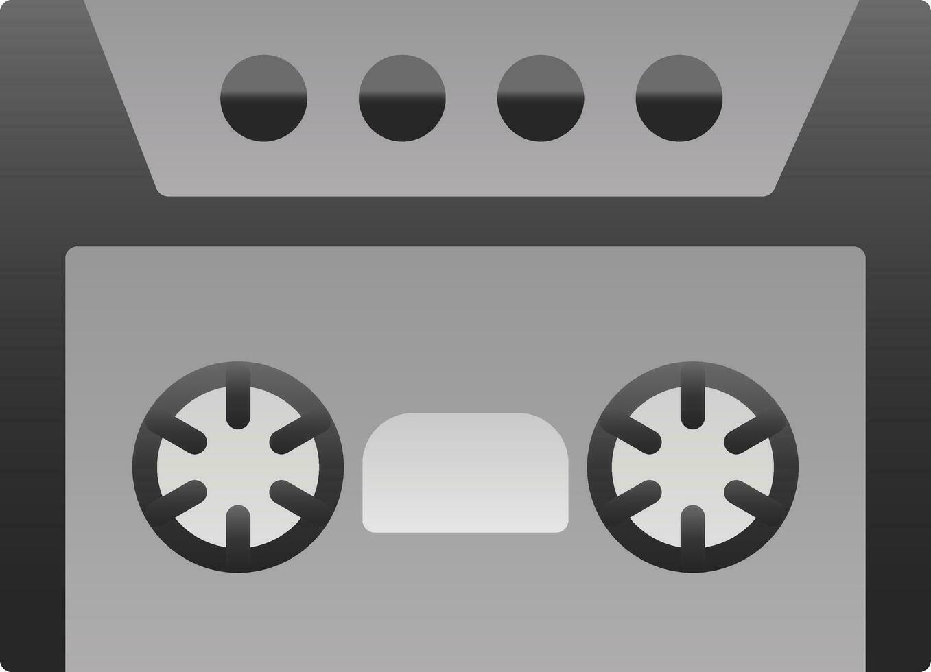 cassetta vettore icona design