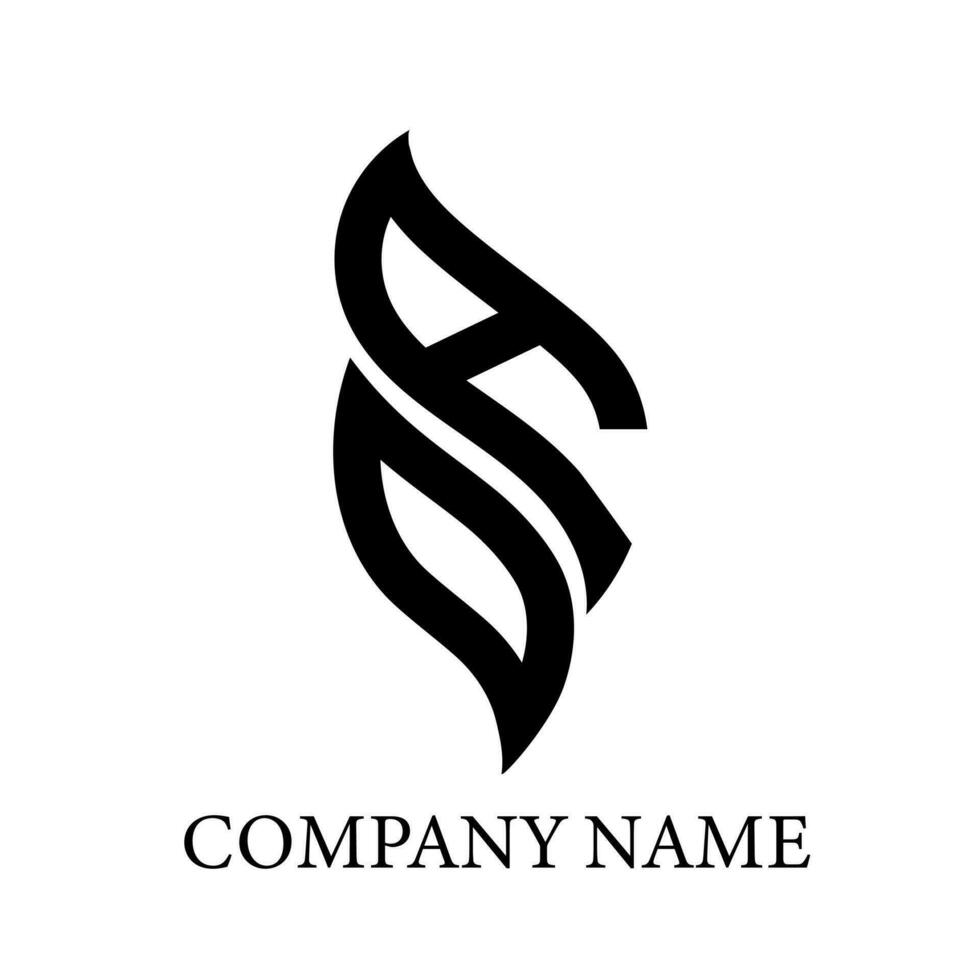da lettera logo design.da creativo iniziale da lettera logo design. da creativo iniziali lettera logo concetto. vettore