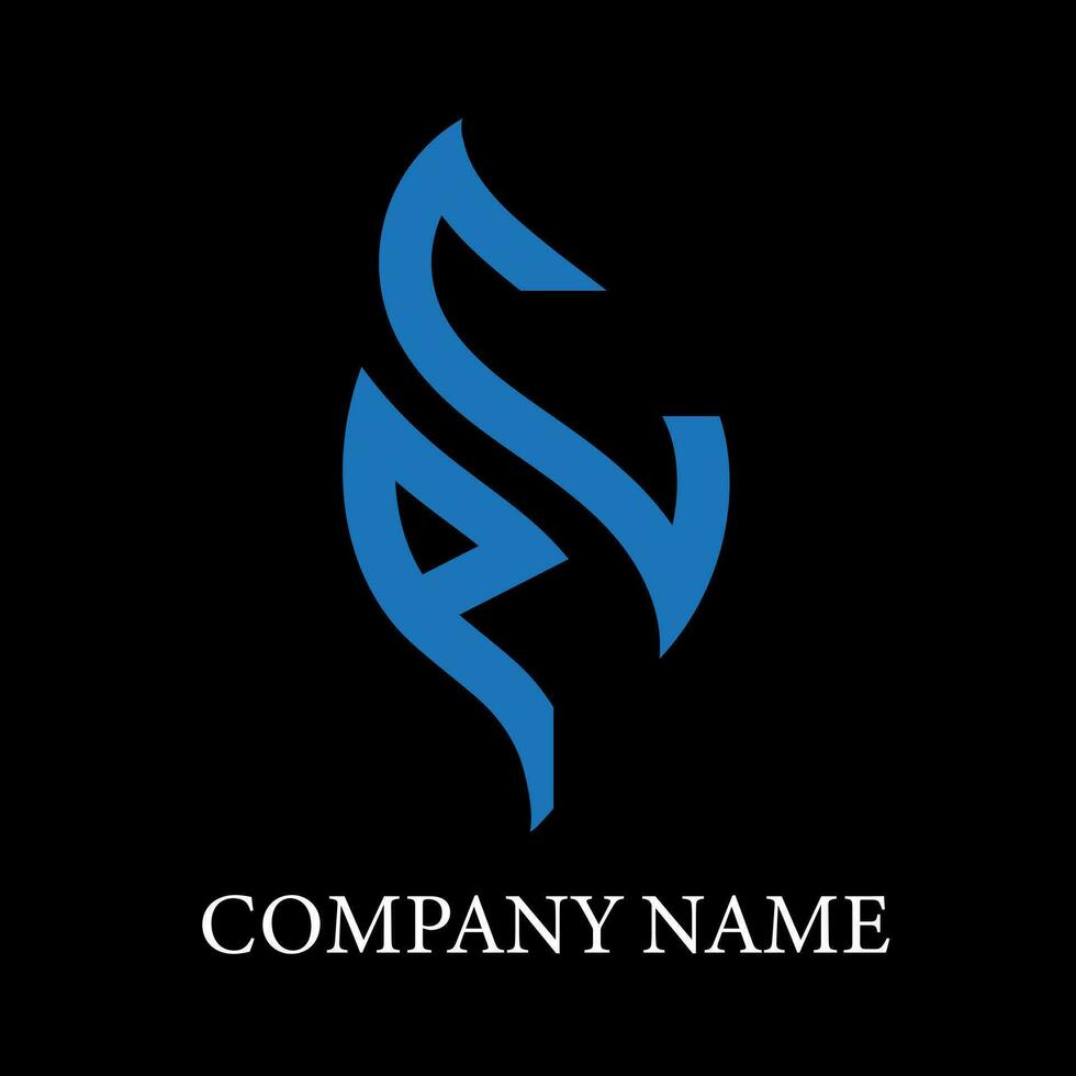 pc lettera logo disegno.pc creativo iniziale pc lettera logo design. pc creativo iniziali lettera logo concetto. vettore
