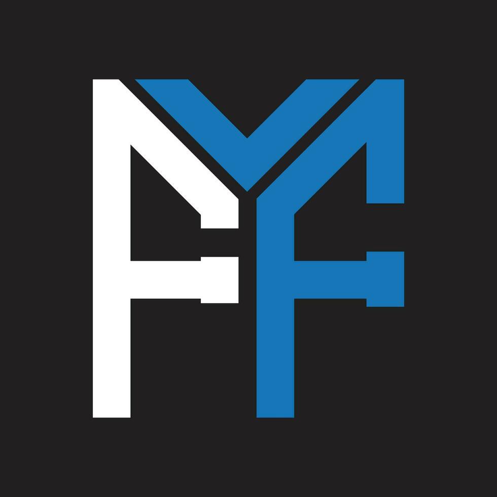 ff lettera logo design.ff creativo iniziale ff lettera logo design. ff creativo iniziali lettera logo concetto. vettore