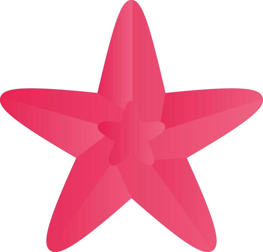 stella marina vettore icona design