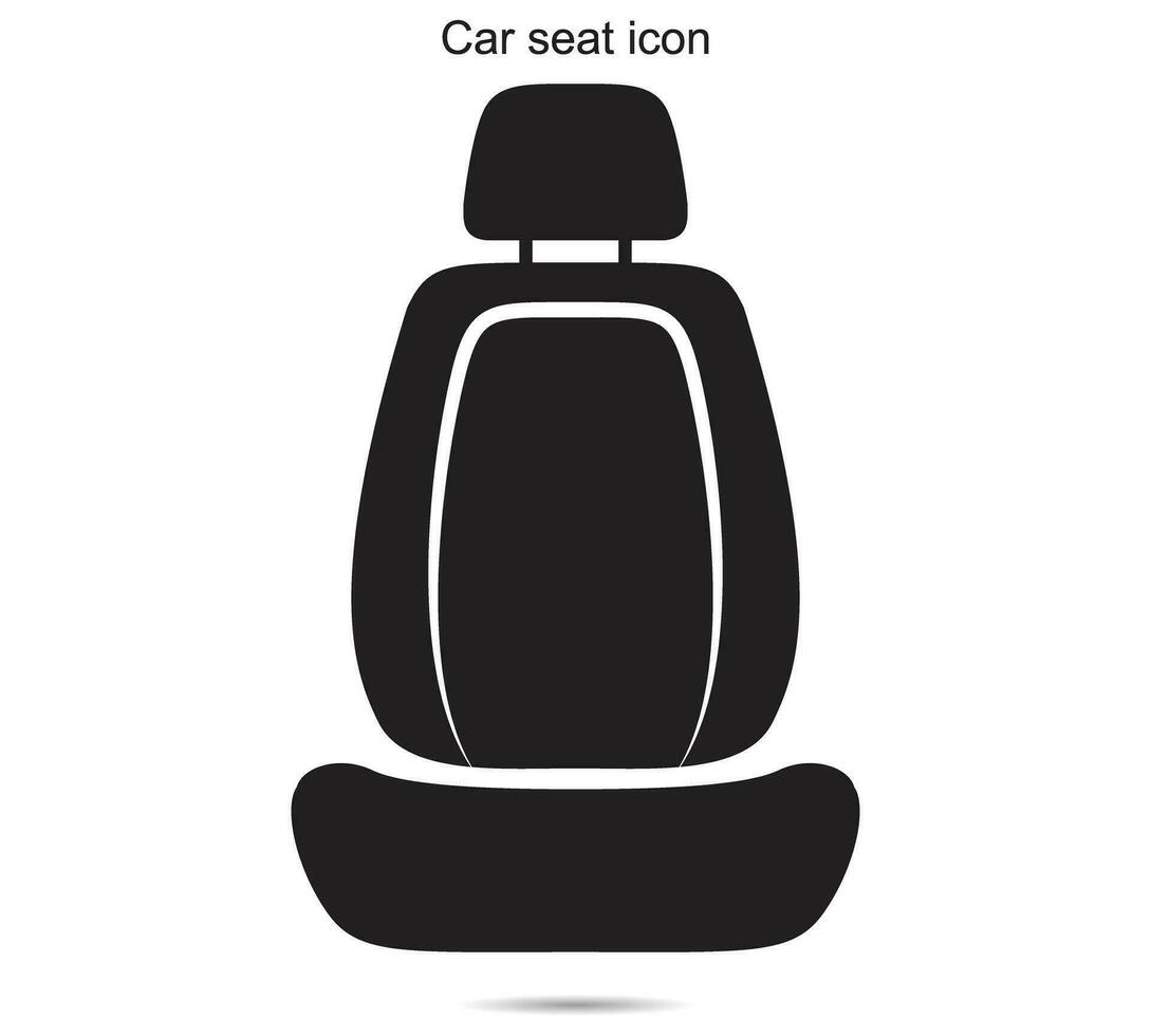 auto posto a sedere icona, vettore illustrazione.