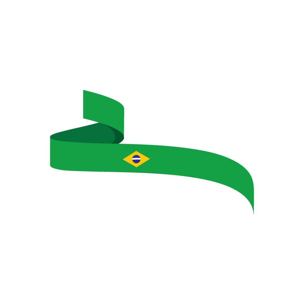 brasile elemento indipendenza giorno illustrazione design vettore