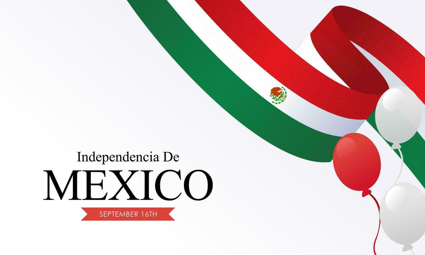 messicano indipendenza giorno sfondo vettore