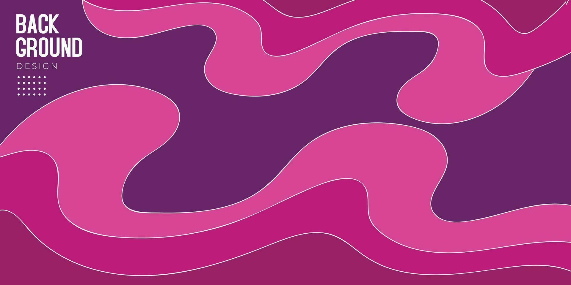 astratto geometrico sfondo con rosa e viola colori combinare vettore