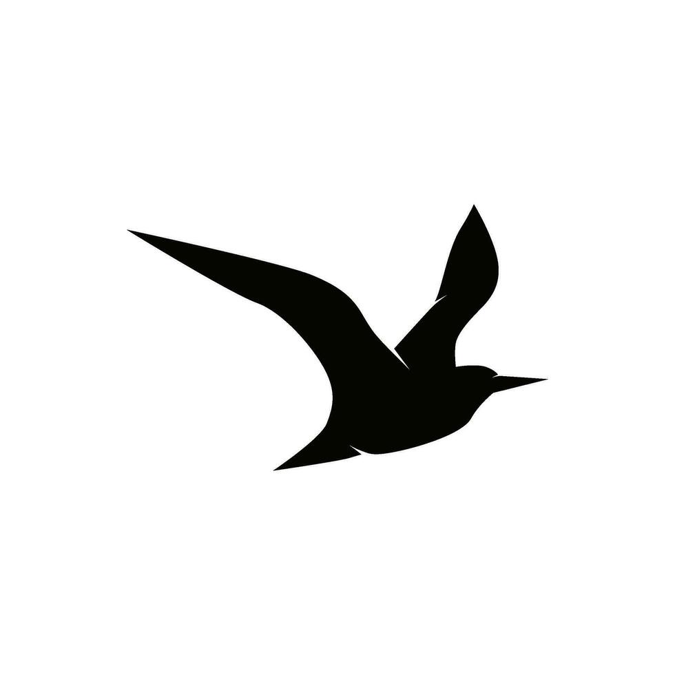 semplice uccello vettore logo modello
