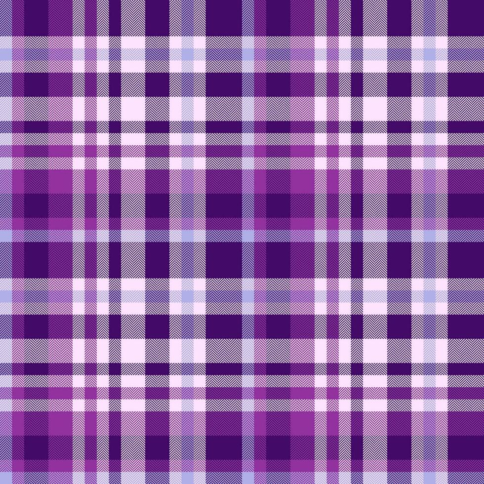 tessile dai un'occhiata modello di senza soluzione di continuità struttura vettore con un' tartan sfondo tessuto plaid.