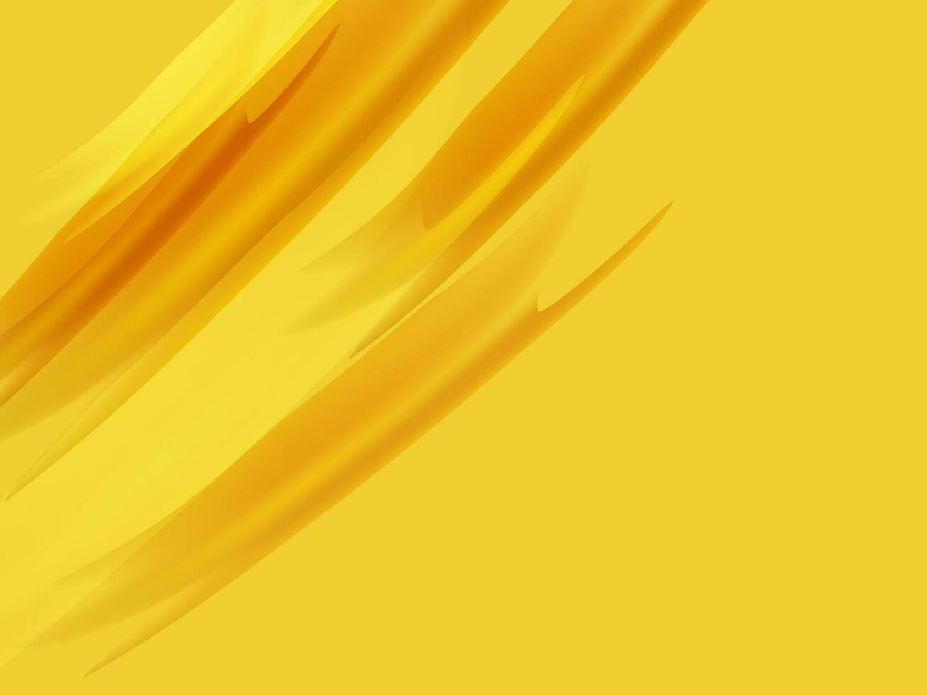 giallo astratto onda design modello sfondo. vettore