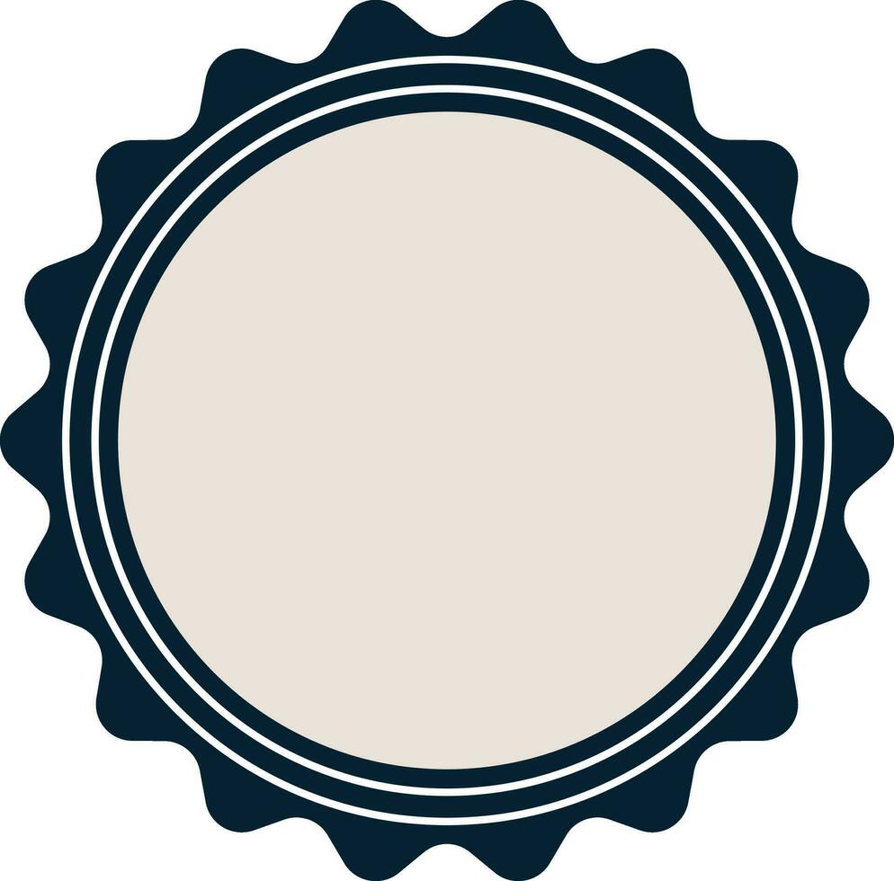 cerchio distintivo elemento vettore