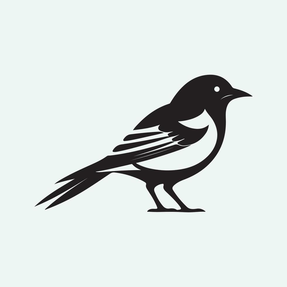 uccello moderno logo design vettore