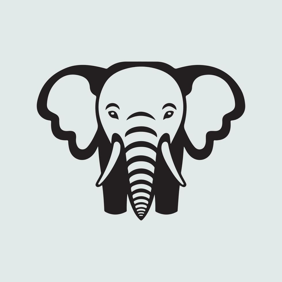 elefante icona design vettore
