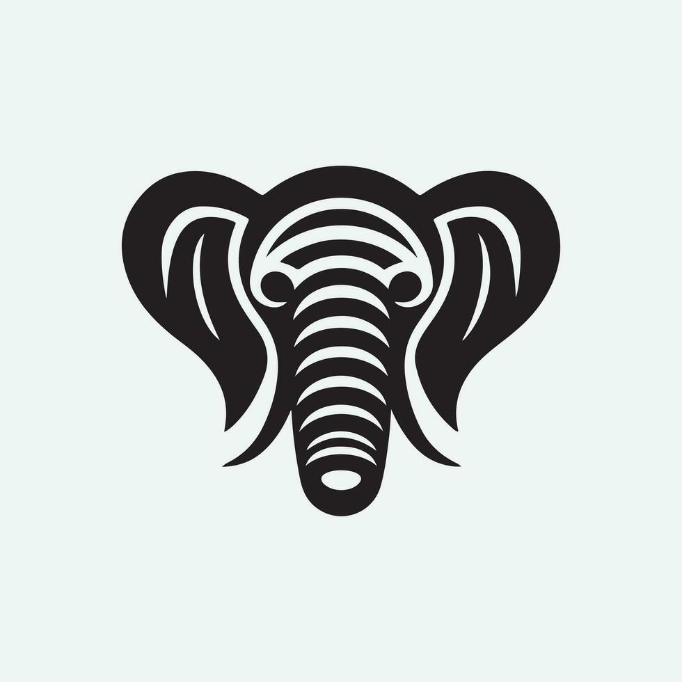 elefante icona design vettore