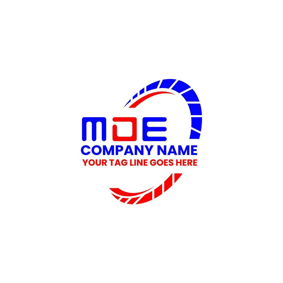 mde lettera logo creativo design con vettore grafico, mde semplice e moderno logo. mde lussuoso alfabeto design