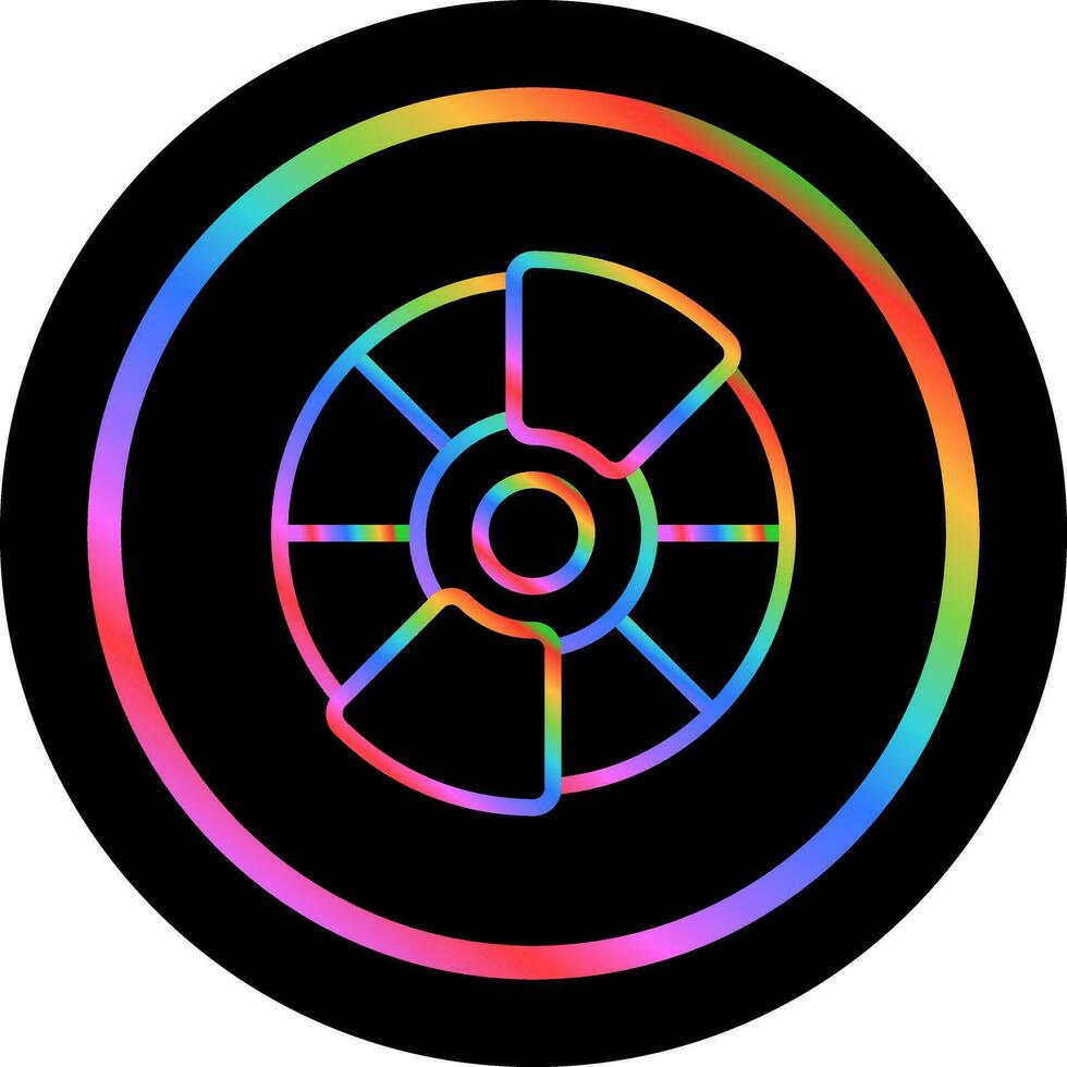 documento colore vettore icona
