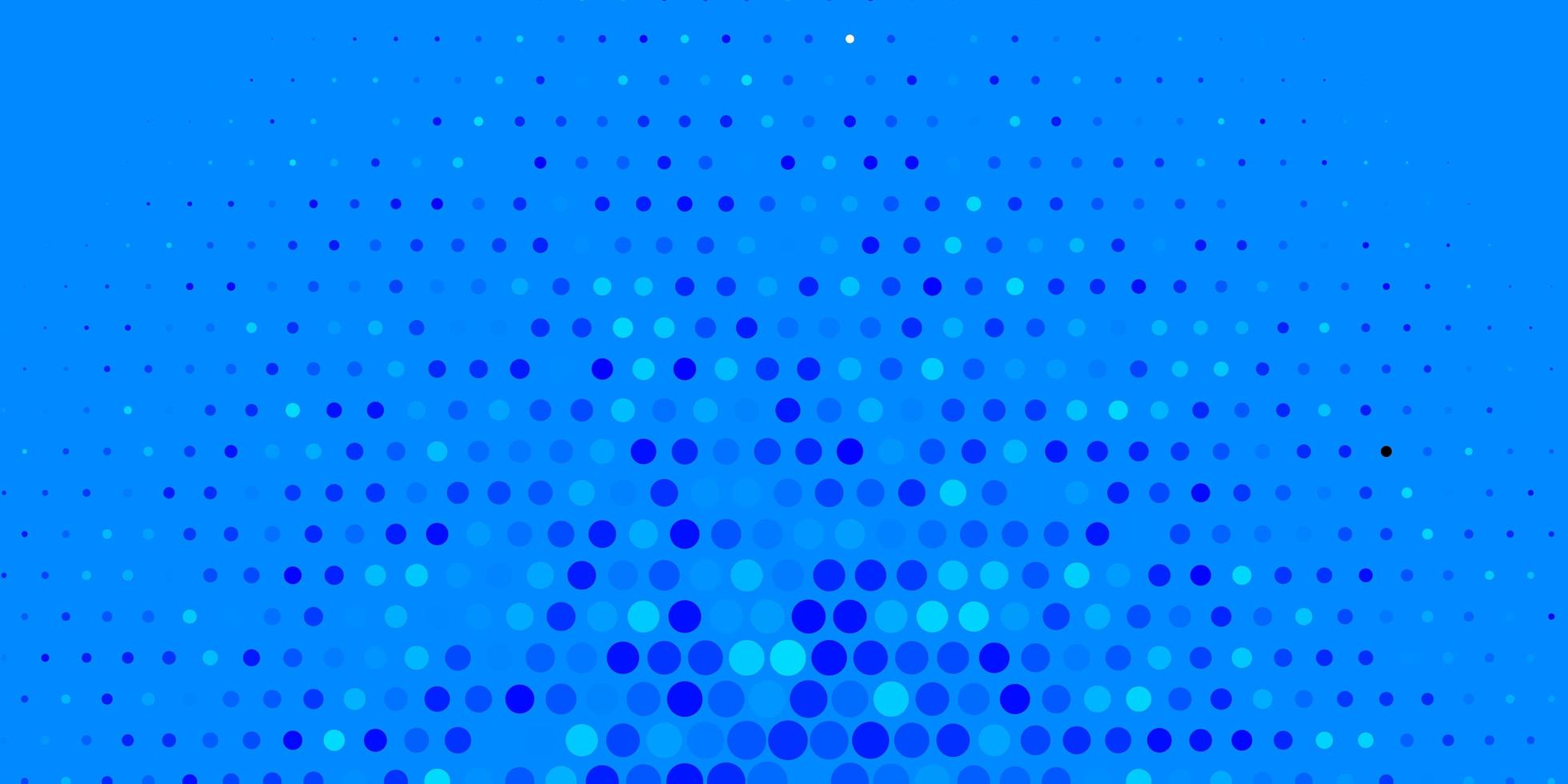 sfondo vettoriale blu scuro con punti. illustrazione colorata con puntini sfumati in stile natura. modello per gli annunci aziendali.