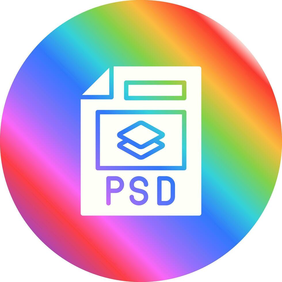 PSD file vettore icona