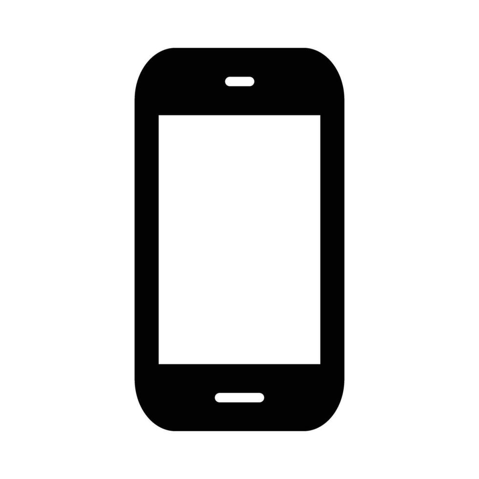 mobile vettore glifo icona per personale e commerciale uso.