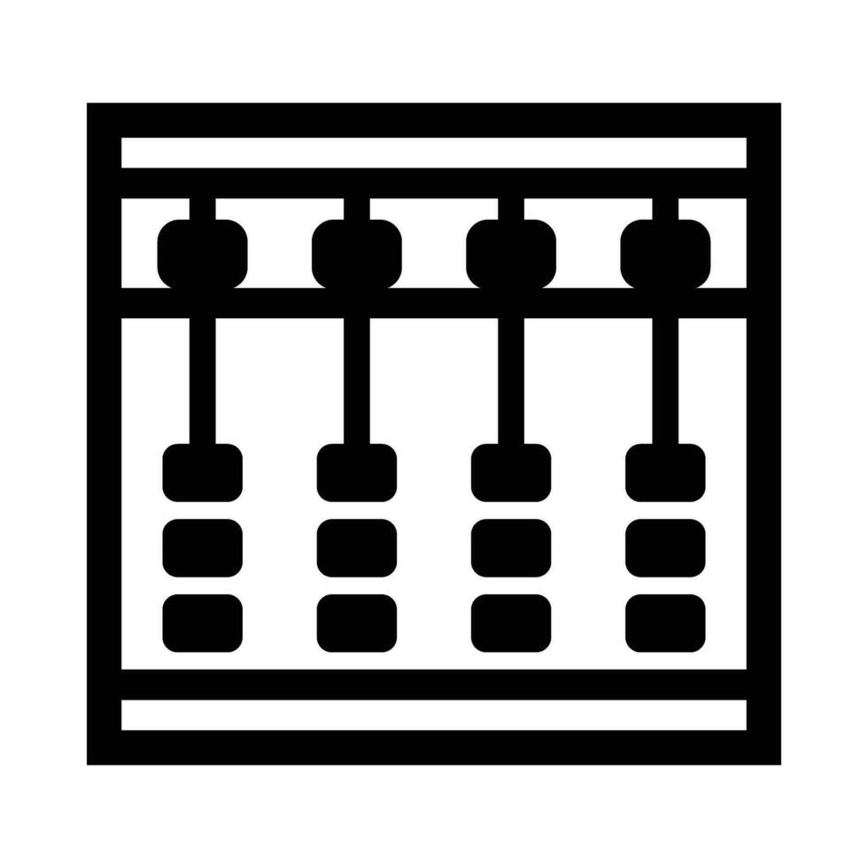 abaco vettore glifo icona per personale e commerciale uso.
