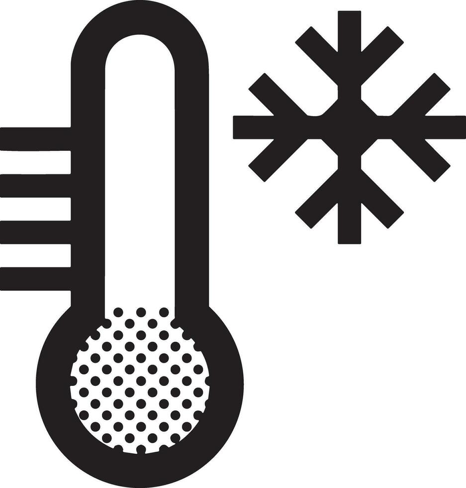 termometro medicina icona simbolo Immagine vettore. illustrazione di il temperatura freddo e caldo misurare attrezzo design immagine.eps 10 vettore