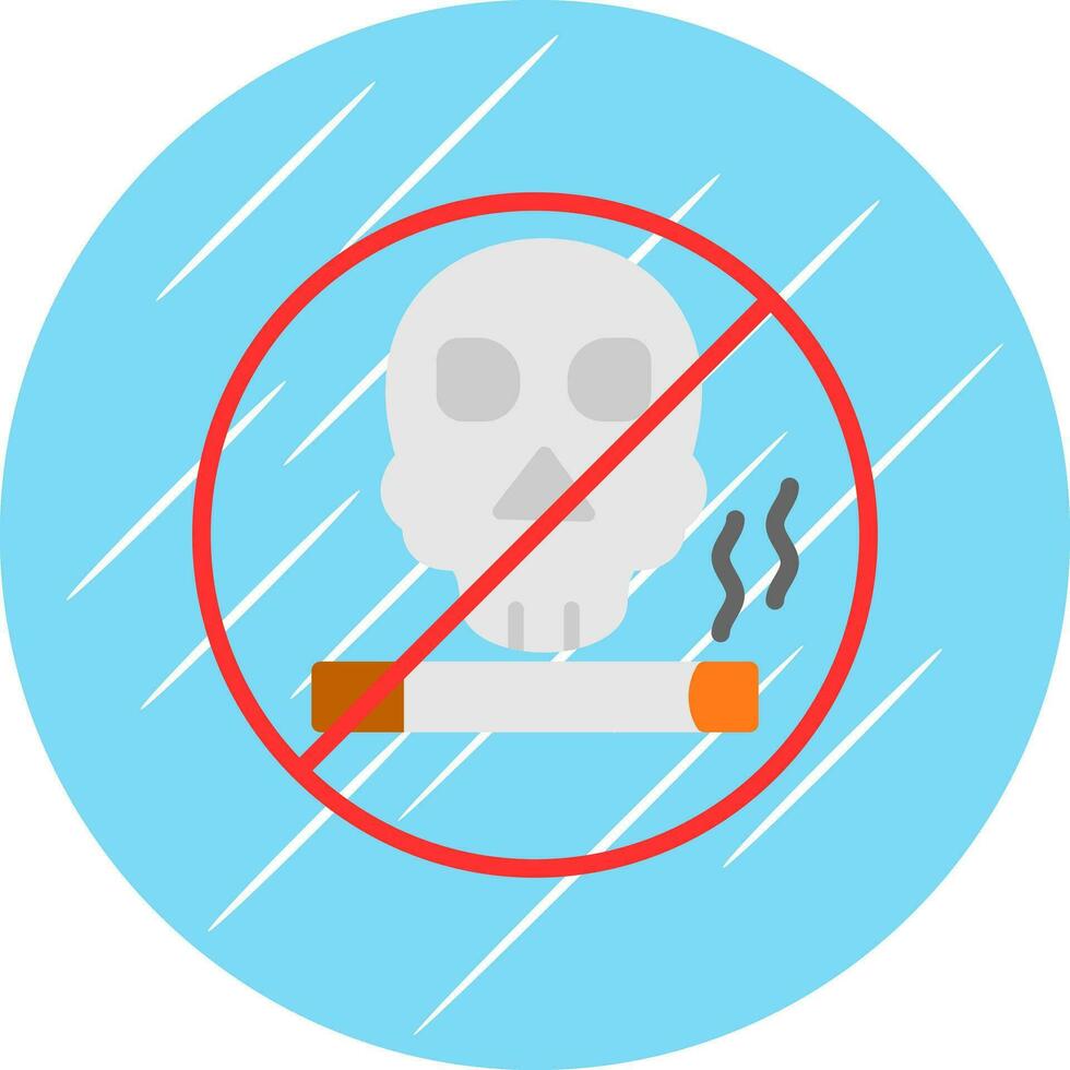 fumo uccide vettore icona design