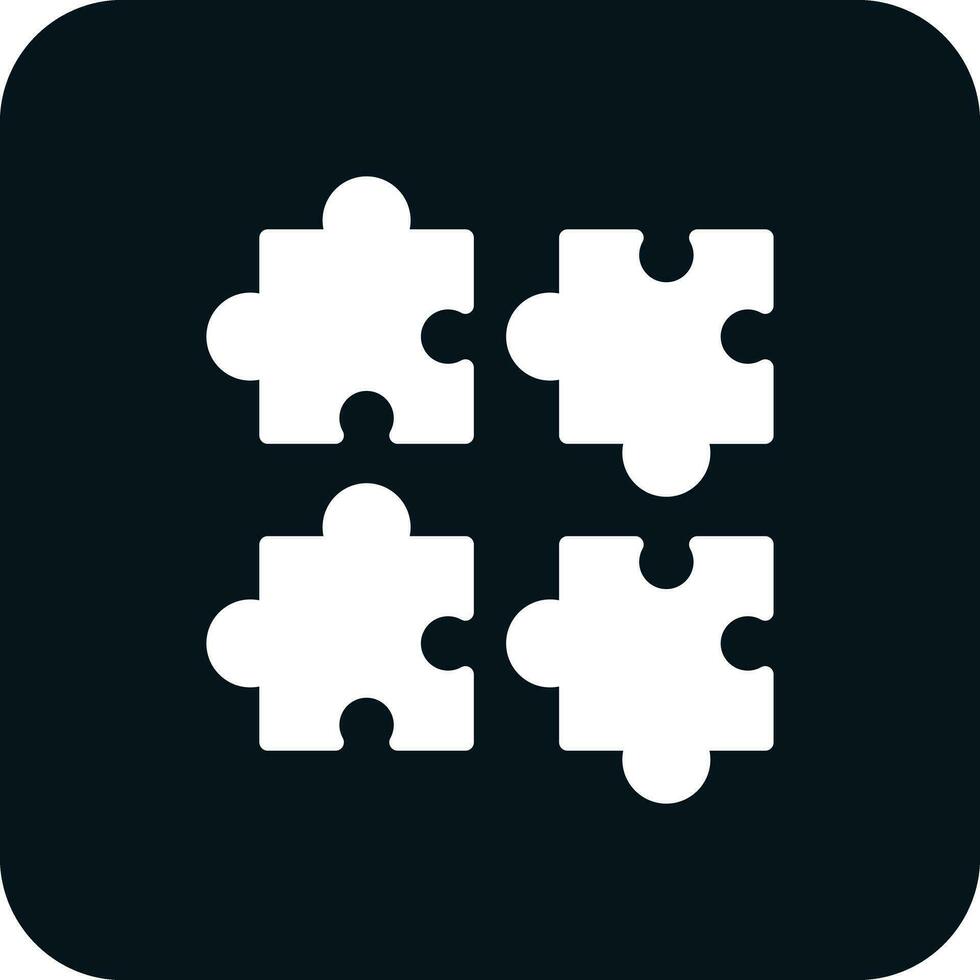 puzzle vettore icona design