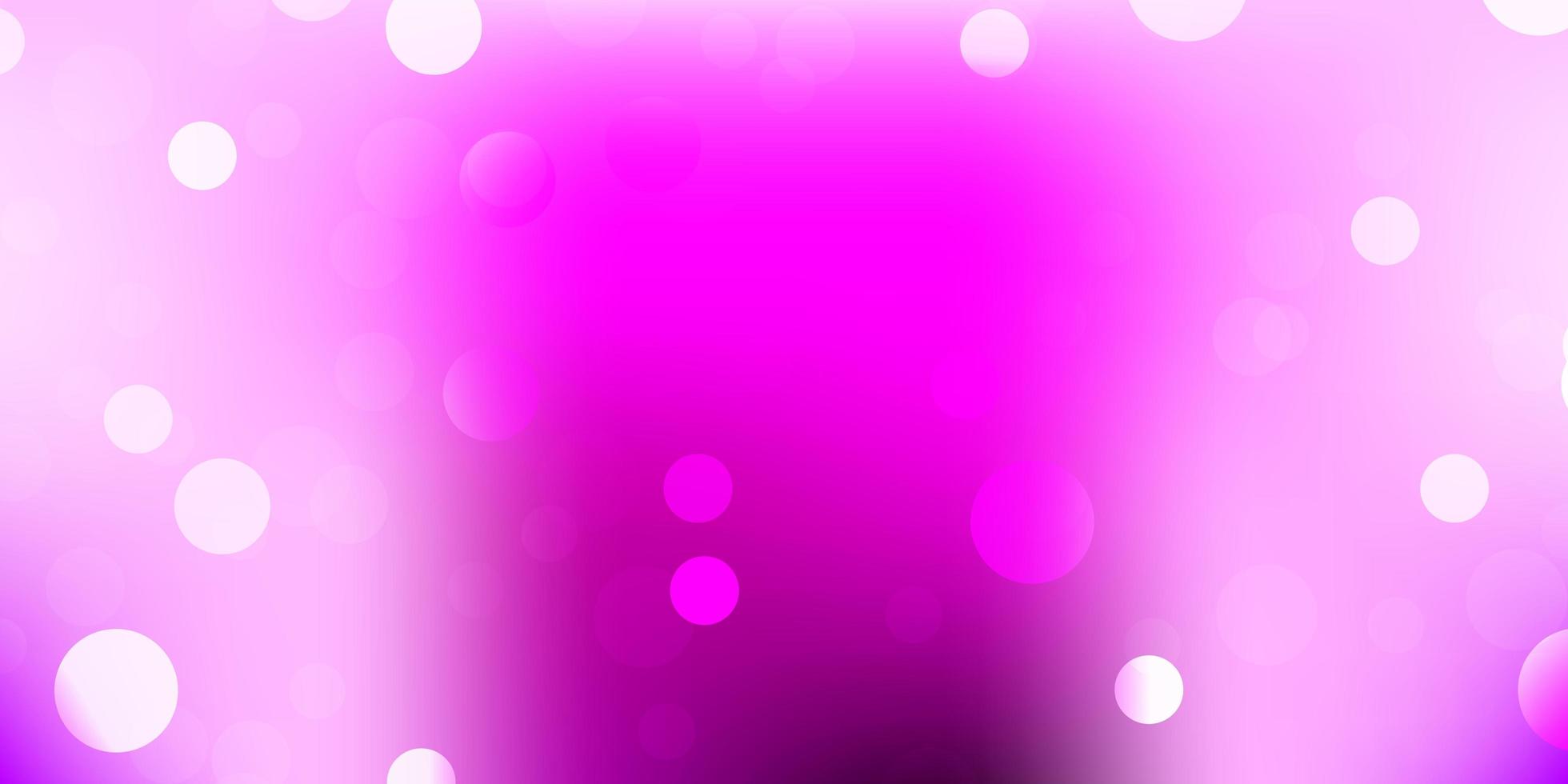 sfondo vettoriale viola chiaro, rosa con forme caotiche.