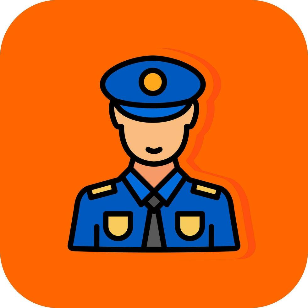 polizia vettore icona design