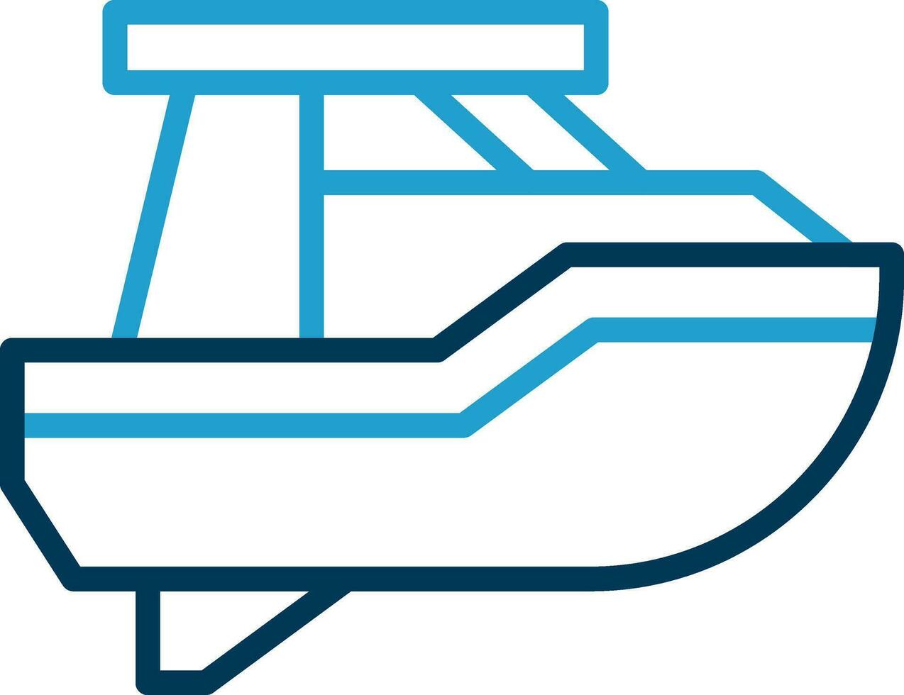 barca vettore icona design