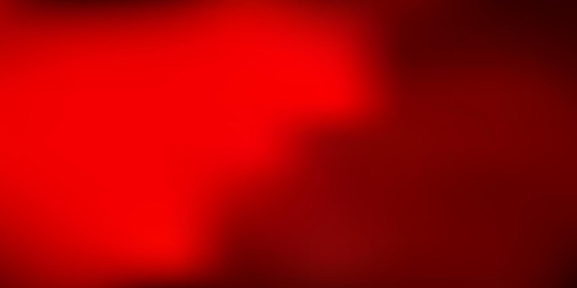layout di sfocatura sfumata vettoriale rosso scuro.