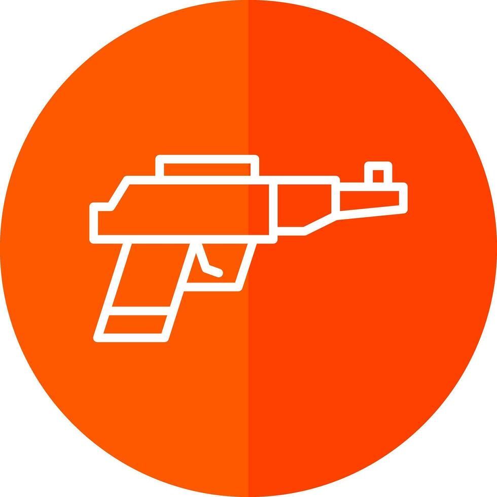 giocattolo pistola vettore icona design