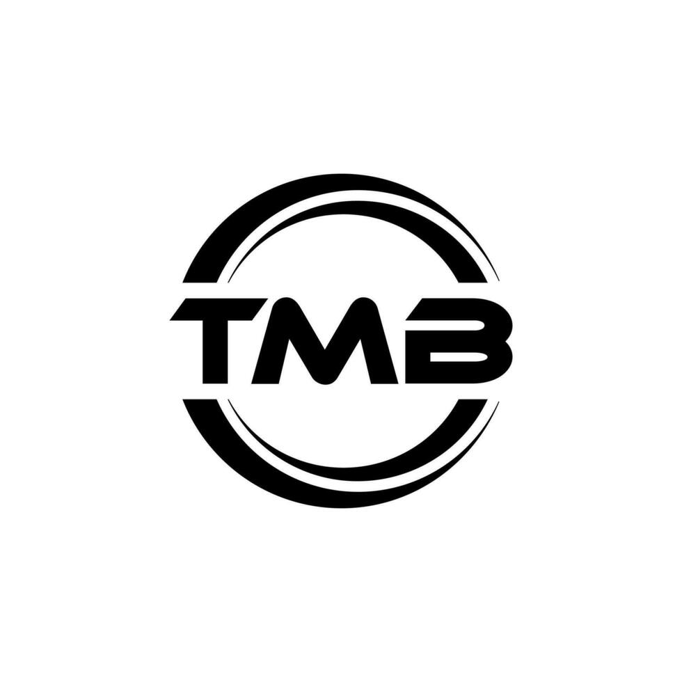 tmb logo disegno, ispirazione per un' unico identità. moderno eleganza e creativo design. filigrana il tuo successo con il Impressionante Questo logo. vettore