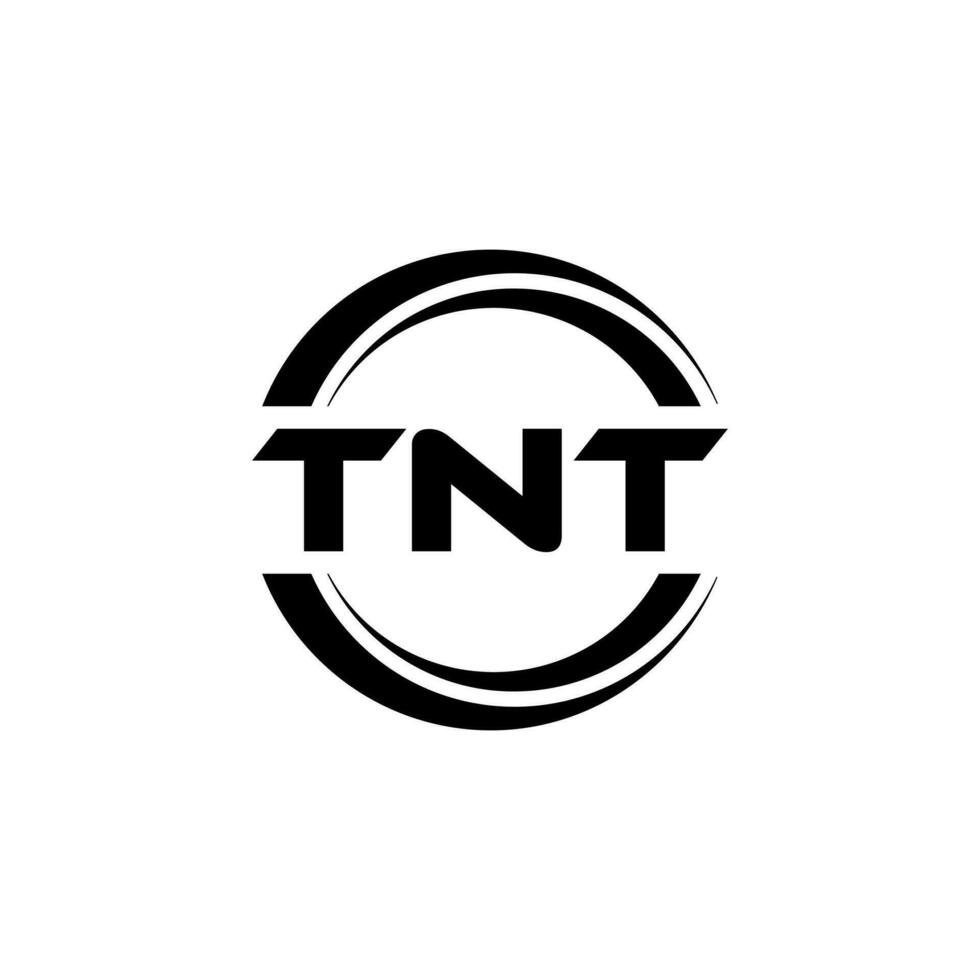 tnt logo disegno, ispirazione per un' unico identità. moderno eleganza e creativo design. filigrana il tuo successo con il Impressionante Questo logo. vettore