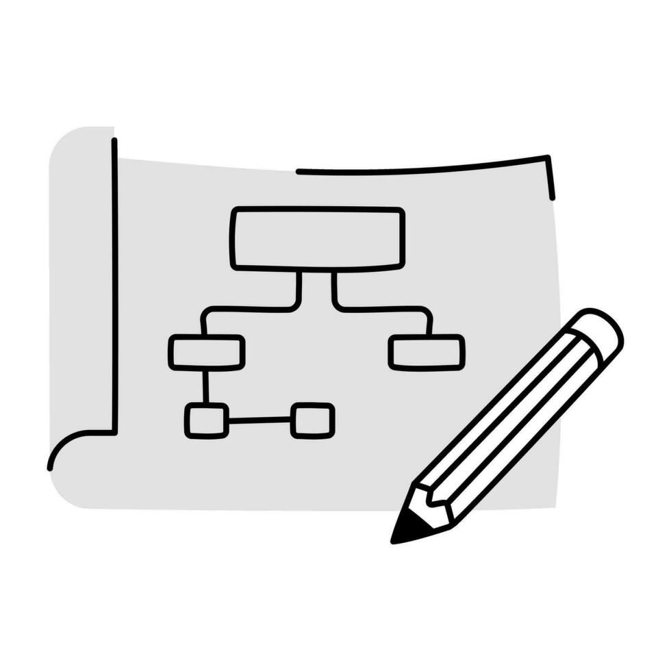 di moda attività commerciale diagramma di flusso vettore