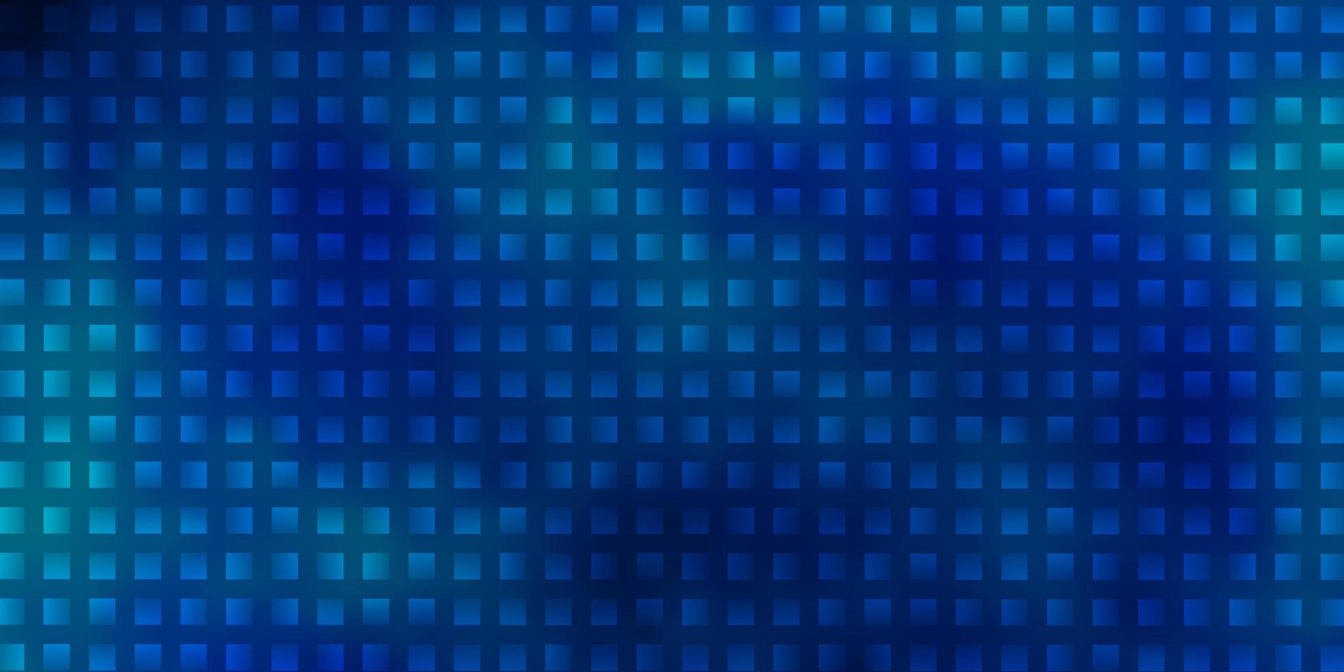 layout vettoriale blu scuro con linee, rettangoli.