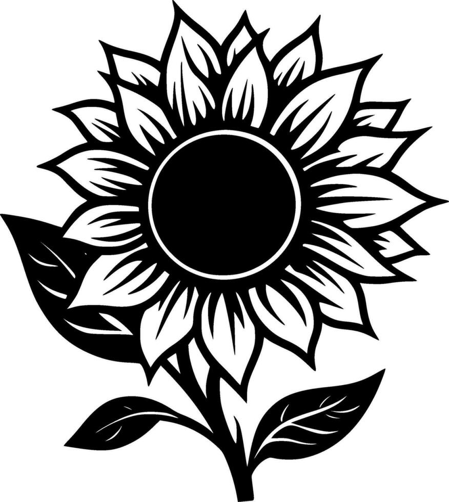 girasole - alto qualità vettore logo - vettore illustrazione ideale per maglietta grafico