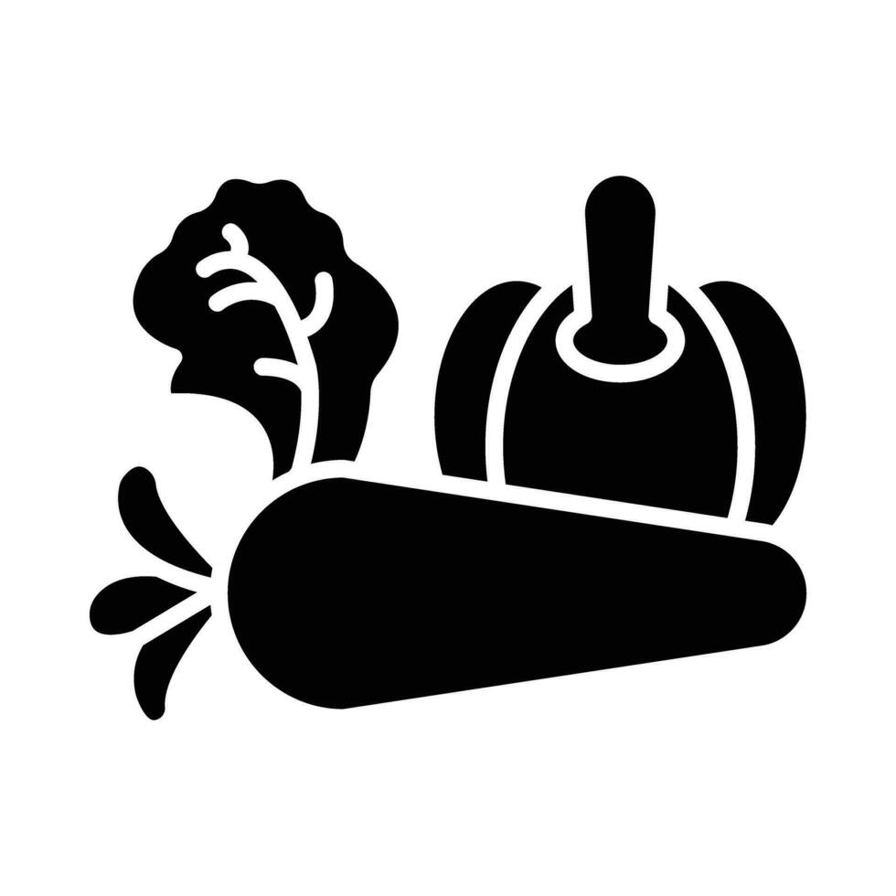 verdure vettore glifo icona per personale e commerciale uso.