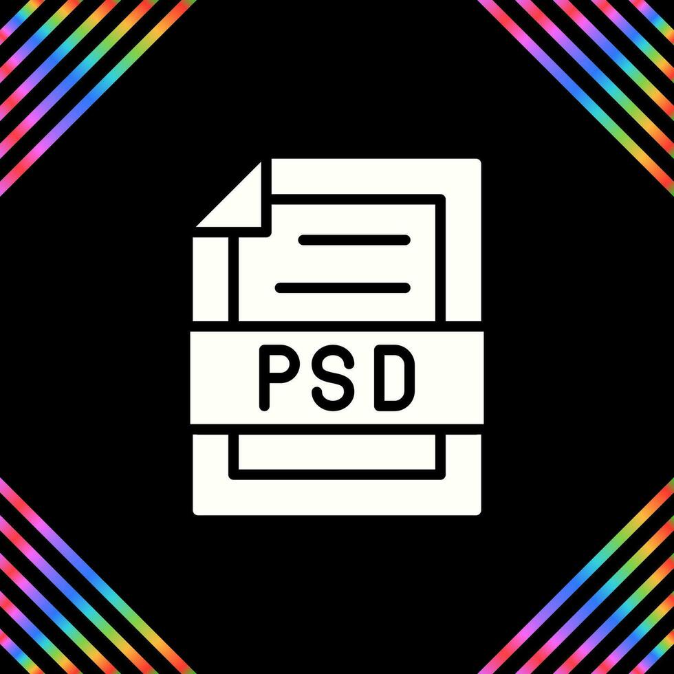 PSD file vettore icona