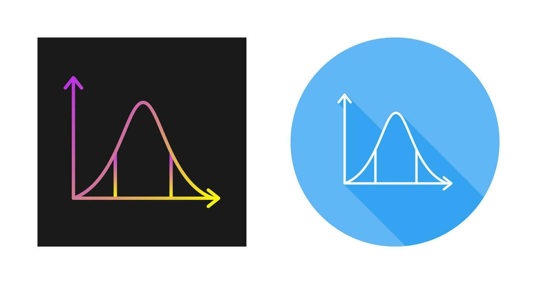 statistica vettore icona