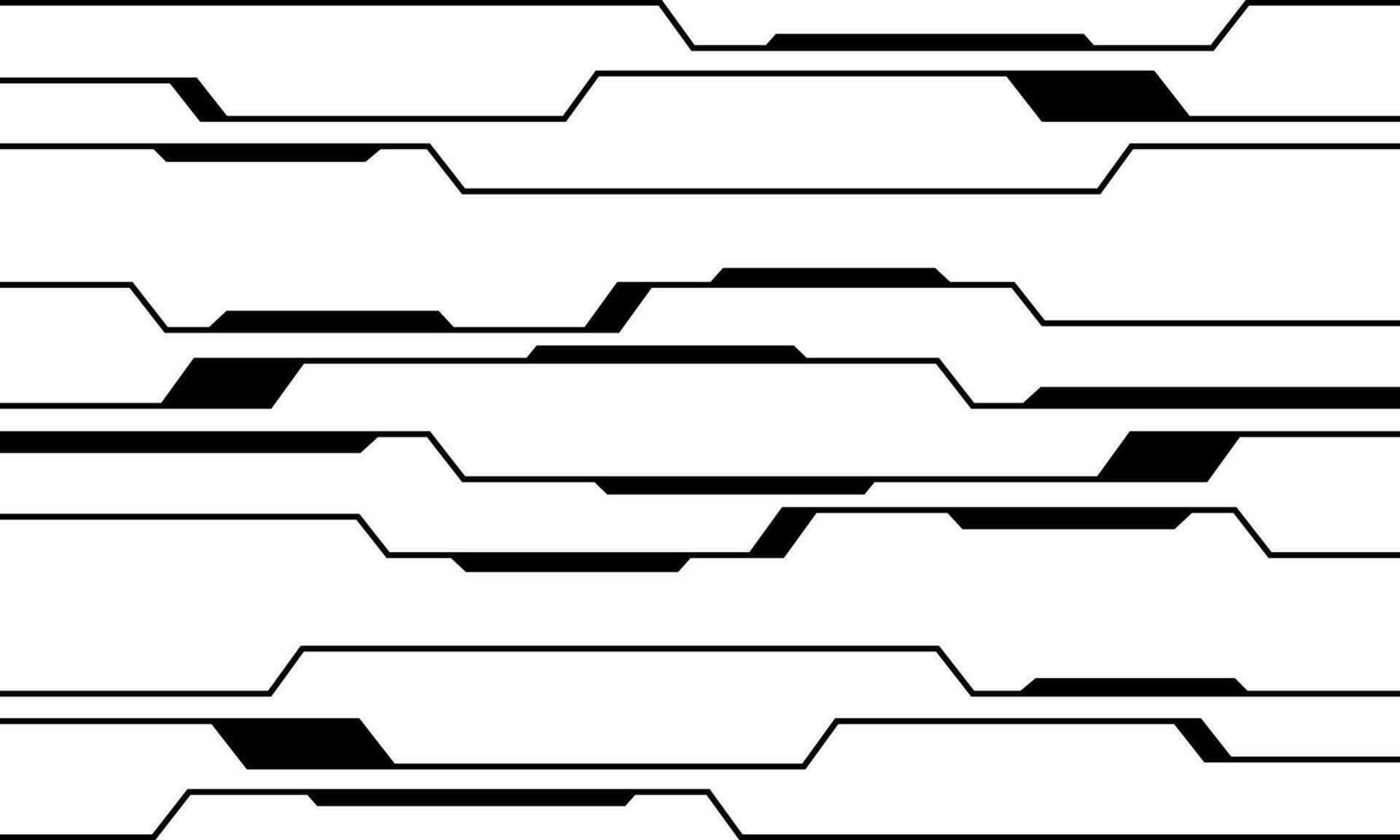 astratto nero circuito informatica geometrico modello design moderno futuristico tecnologia sfondo vettore