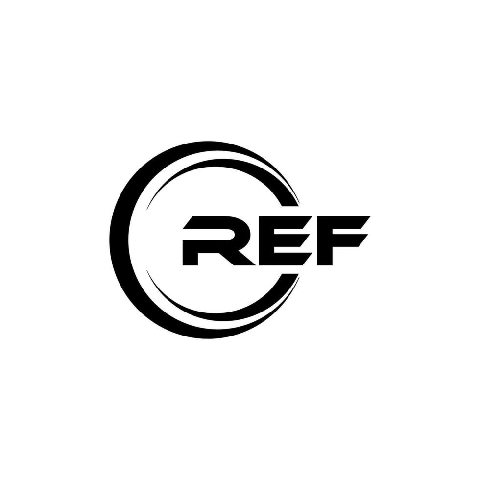 rif logo disegno, ispirazione per un' unico identità. moderno eleganza e creativo design. filigrana il tuo successo con il Impressionante Questo logo. vettore