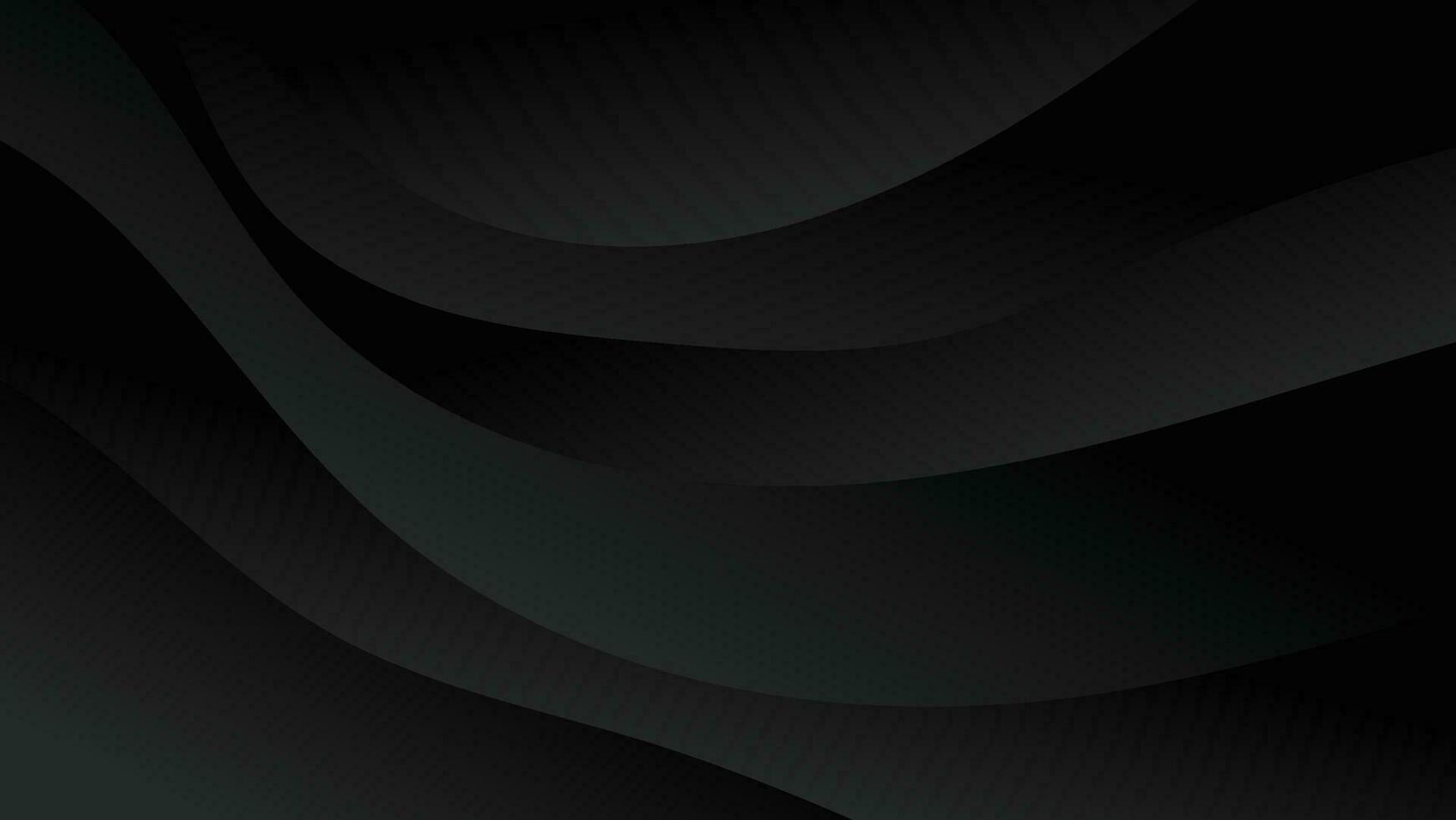 astratto nero pendenza colore sfondo con geometrico forma per moderno grafico design elemento vettore
