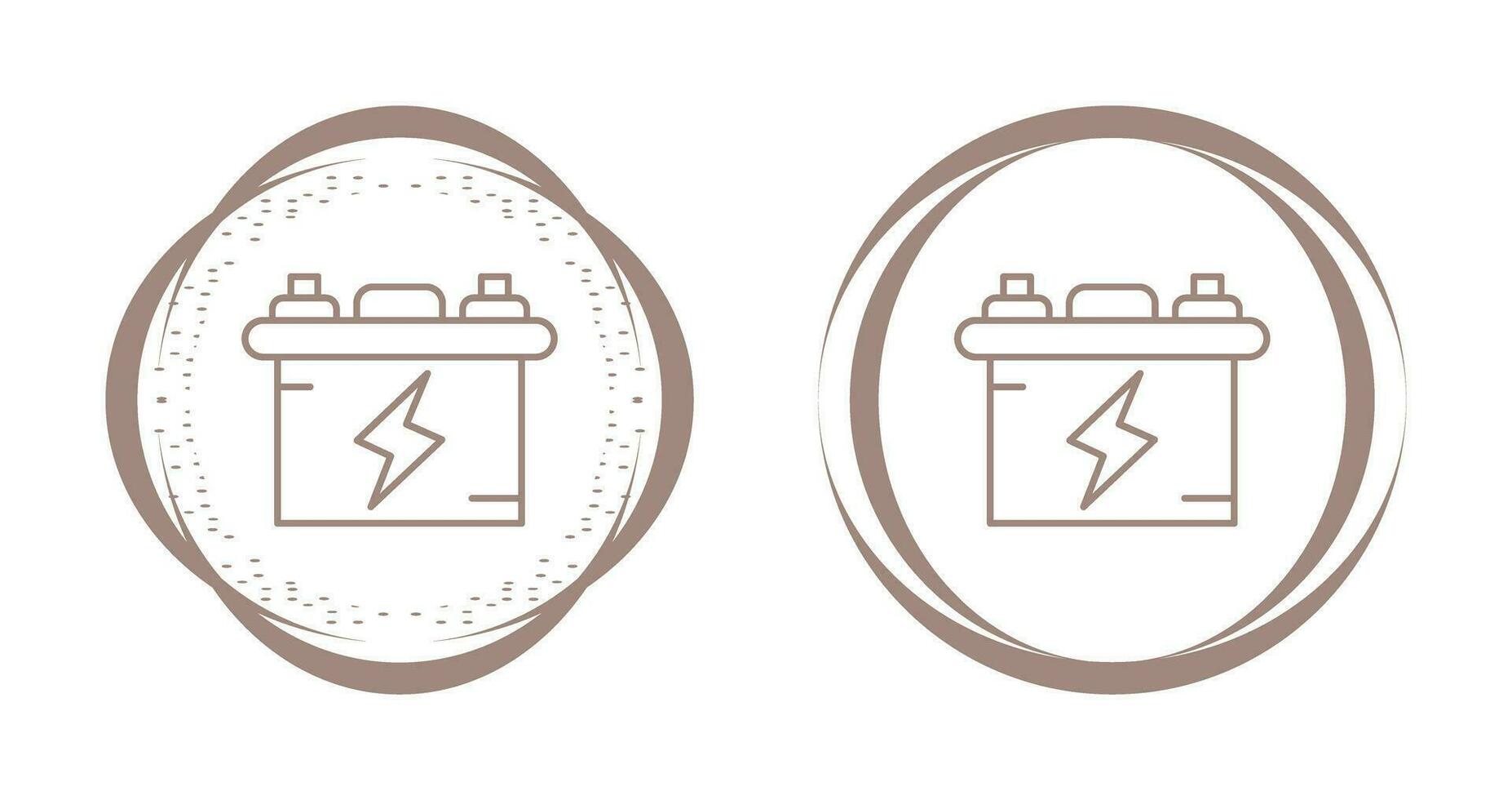 icona di vettore della batteria