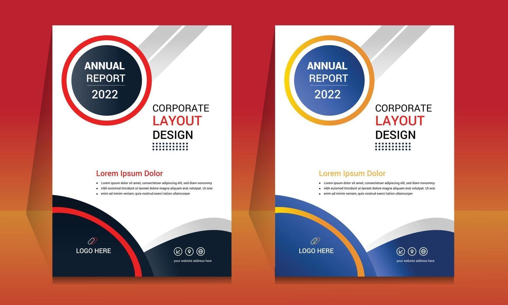poster flyer opuscolo copertina brochure design layout spazio per sfondo foto, modello illustrazione vettoriale in formato a4.