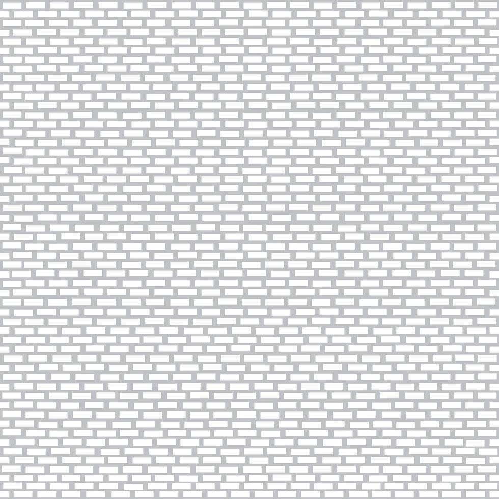 modello di muro di mattoni bianchi senza soluzione di continuità per lo sfondo. priorità bassa bianca interna del muro di mattoni del grunge. disegno di stile piano dell'illustrazione di vettore del muro di mattoni di lerciume.